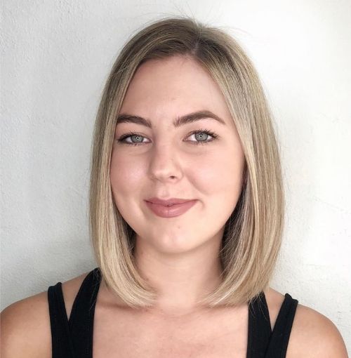 Long Bob for Thin Straight Hair