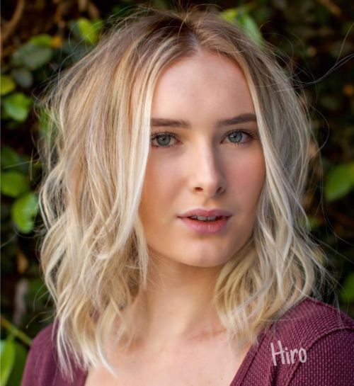 Medium-Length Thin Hair with Loose Curls