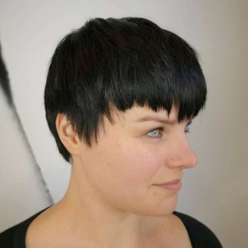 Pixie with an Uneven Fringe