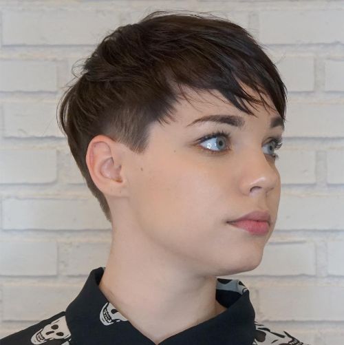 Undercut Pixie for Fine Hair