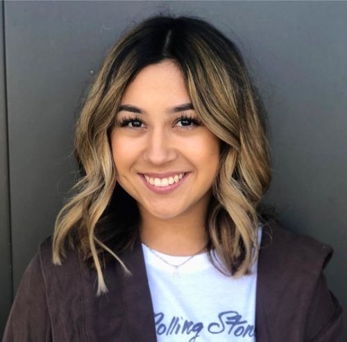 Beachy Long Bob with Curls